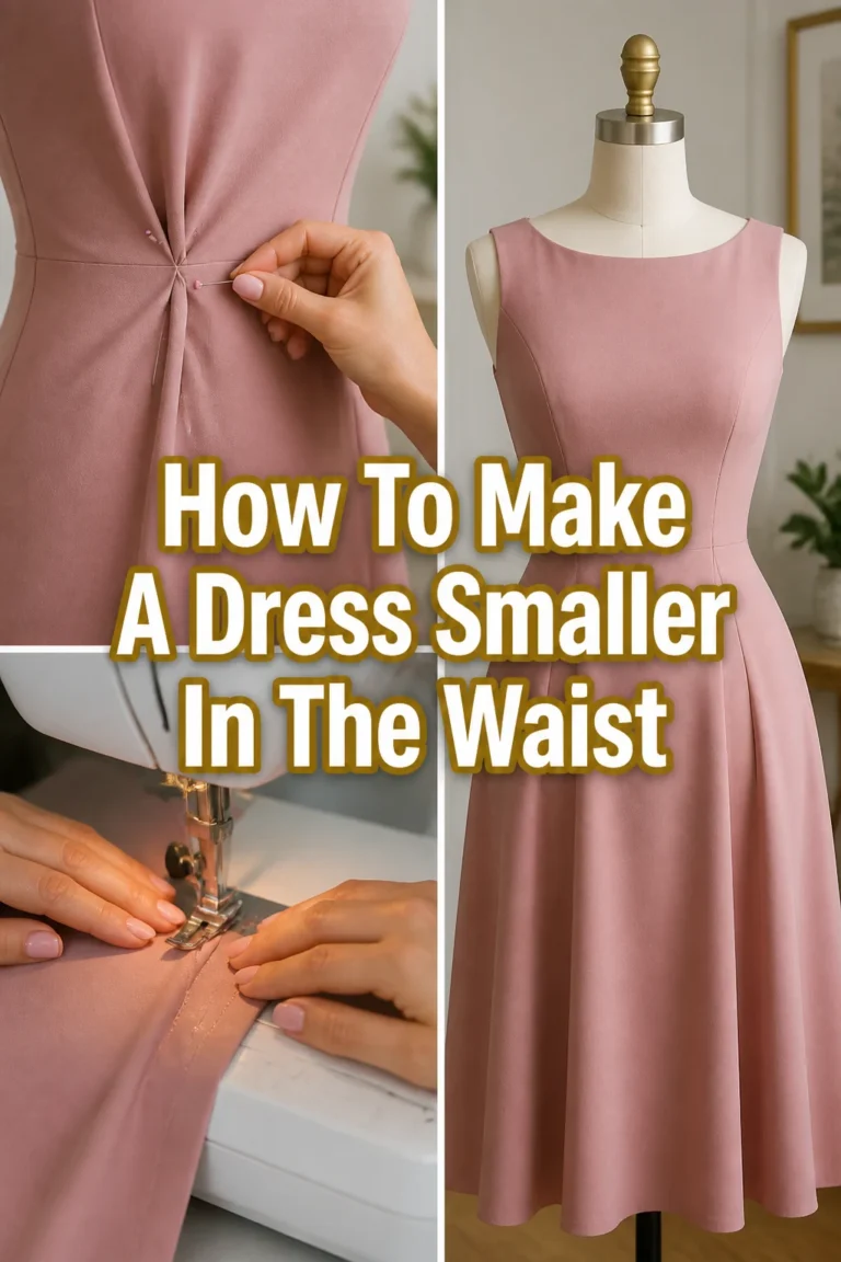 👗 How To Make A Dress Smaller In The Waist