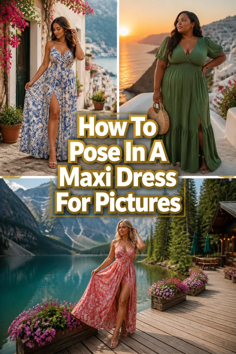 👗 How To Pose In A Maxi Dress For Pictures