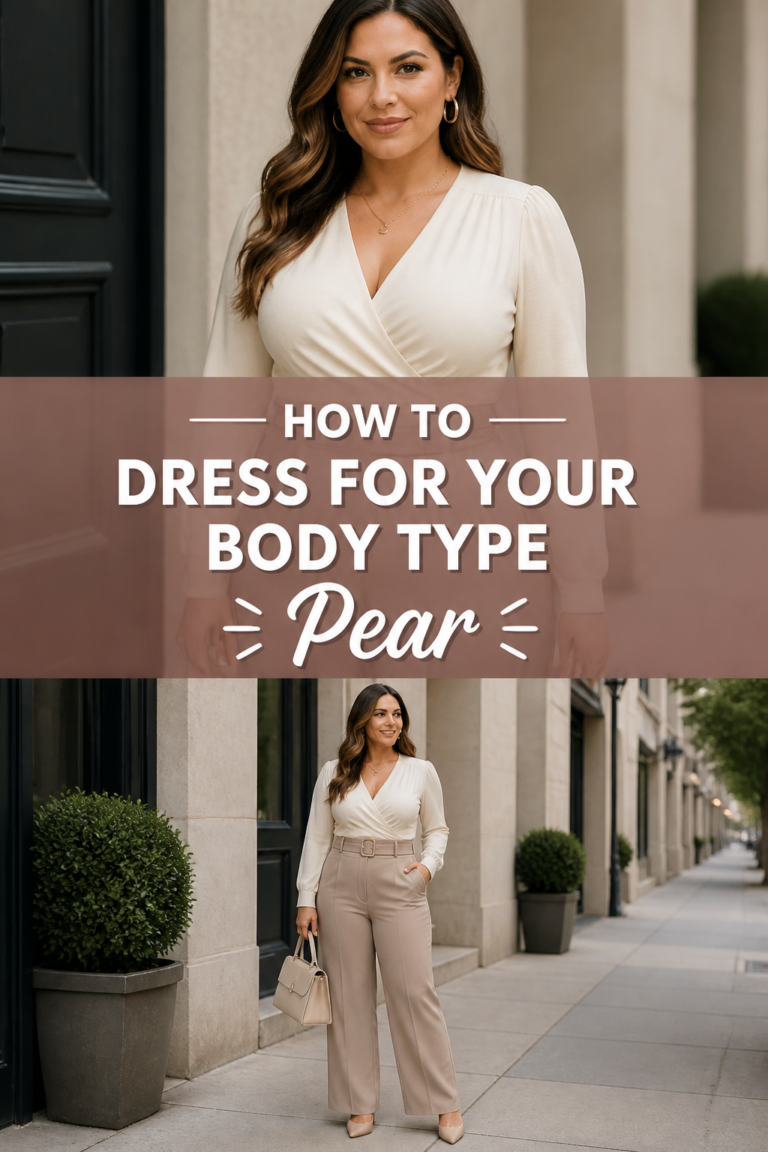 🍐 How To Dress For Your Body Type Pear