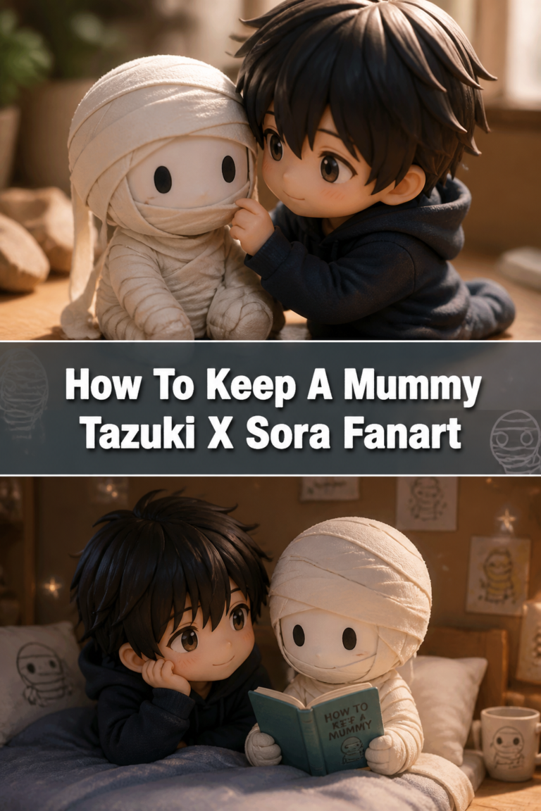 💖 How To Keep A Mummy Tazuki X Sora Fanart