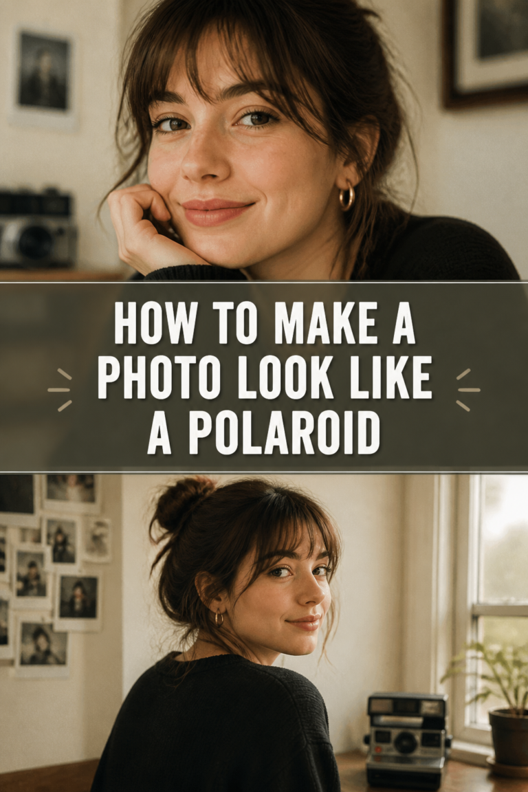 📸 How To Make A Photo Look Like A Polaroid