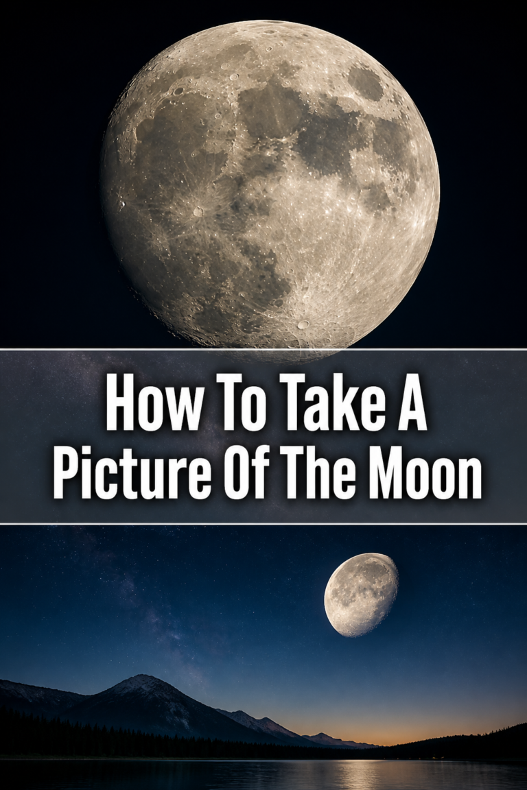 🌕 How To Take A Picture Of The Moon