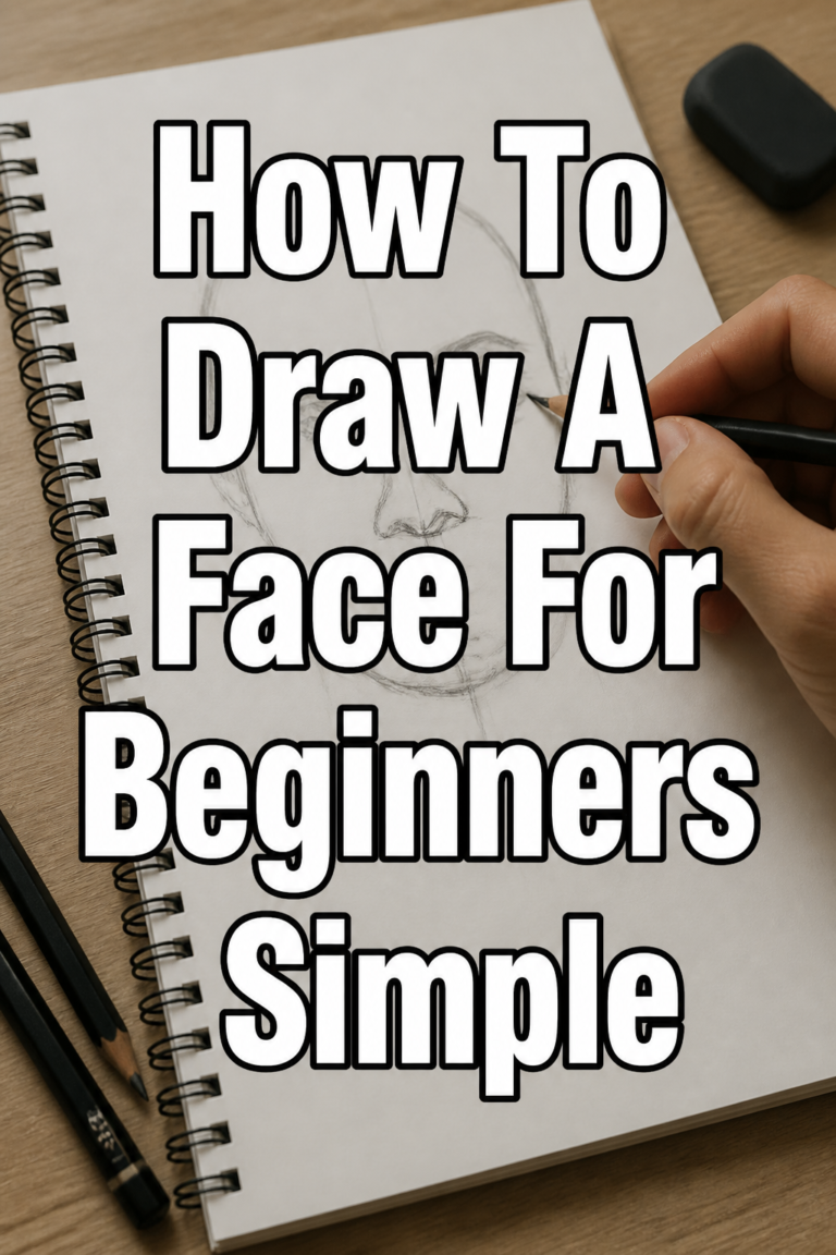 🎨 How To Draw A Face For Beginners Simple