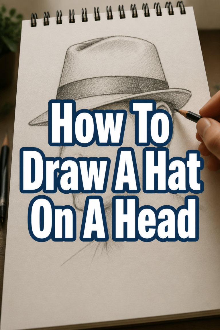 👒 How To Draw A Hat On A Head