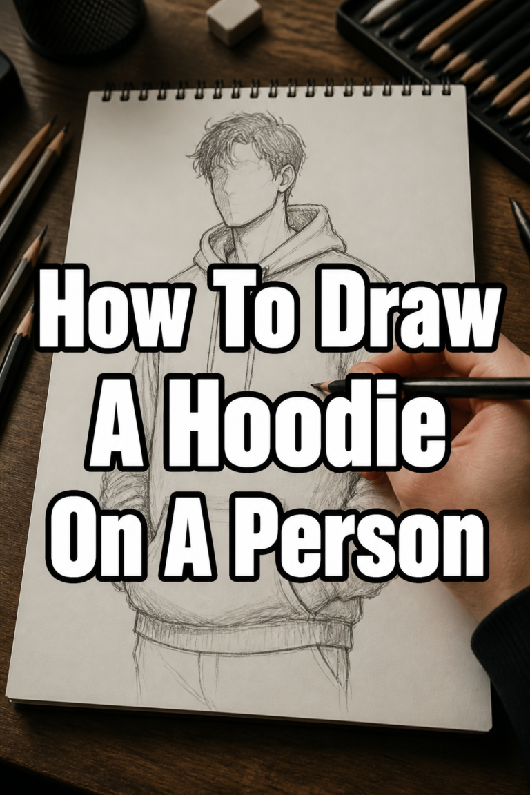 👕 How To Draw A Hoodie On A Person