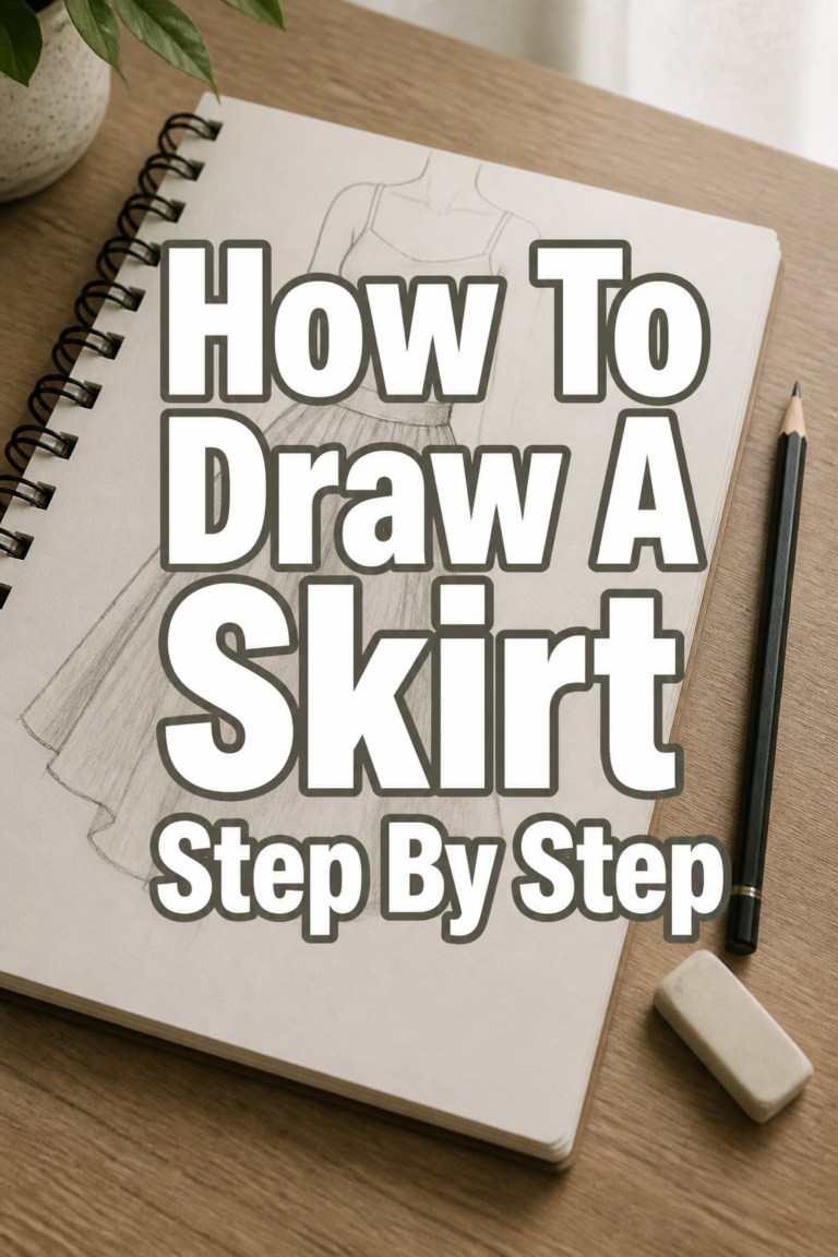 👗 How To Draw A Skirt Step By Step