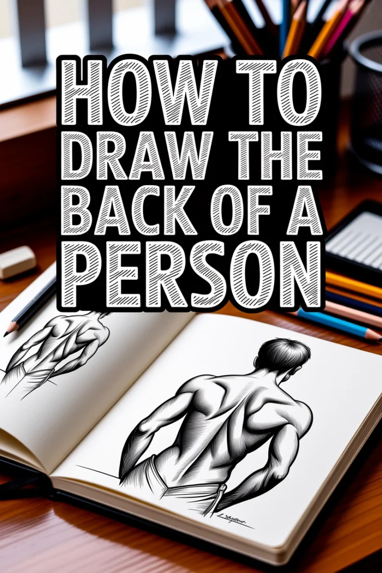 🧍‍♂️ How To Draw The Back Of A Person
