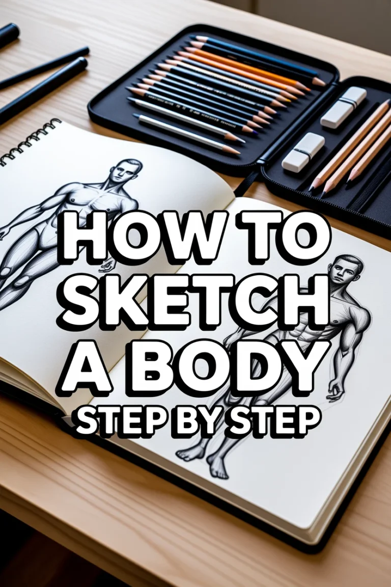 🧍‍♀️ How To Sketch A Body Step By Step