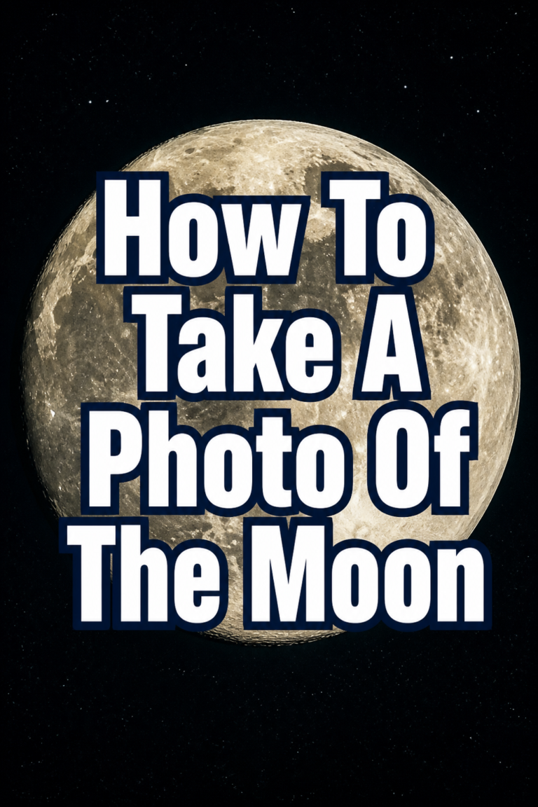 📸 How To Take A Photo Of The Moon